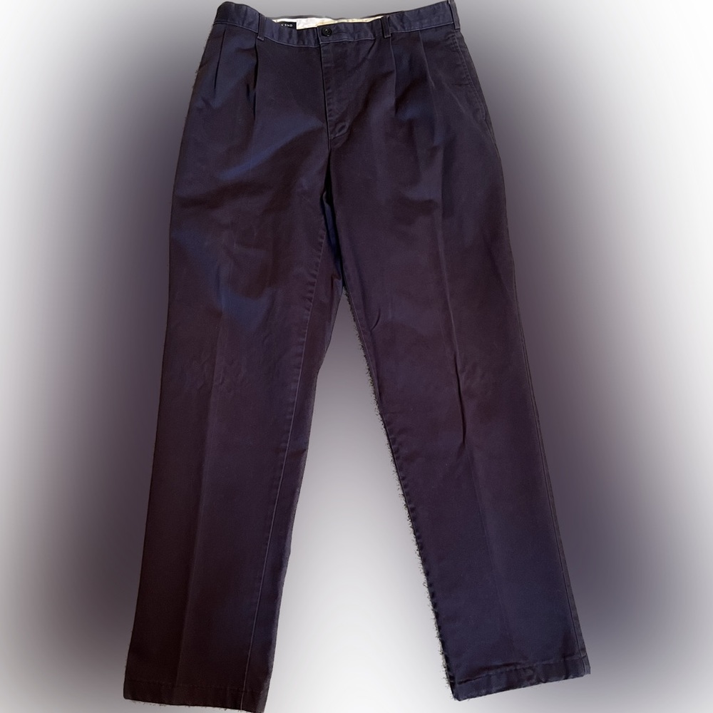 Men’s Lands End 34 x 34 navy pants